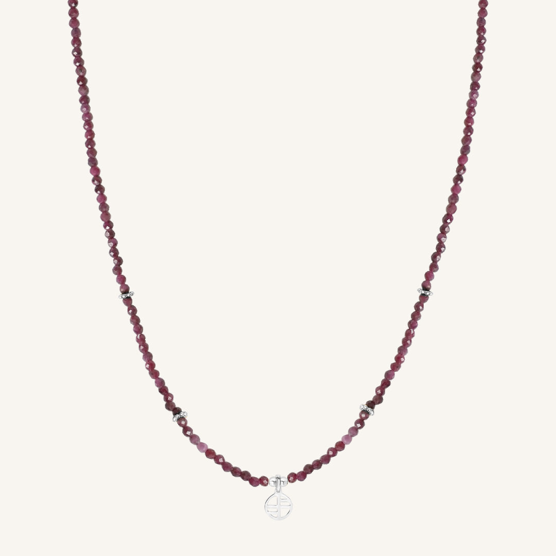 July Birthstone Necklace