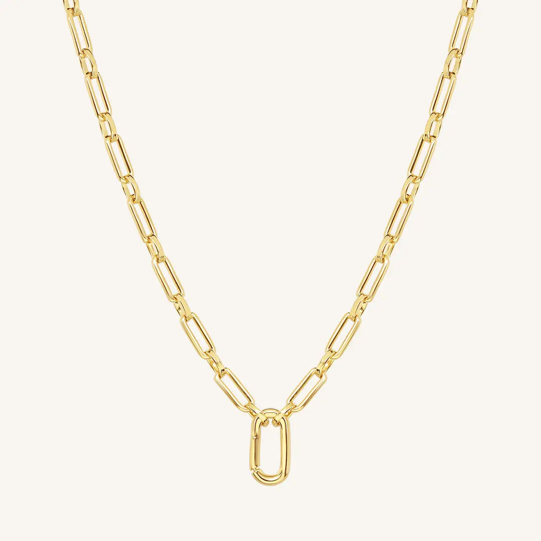 The  GOLD  Create Link Necklace 51cm by  Francesca Jewellery from the Necklaces Collection.
