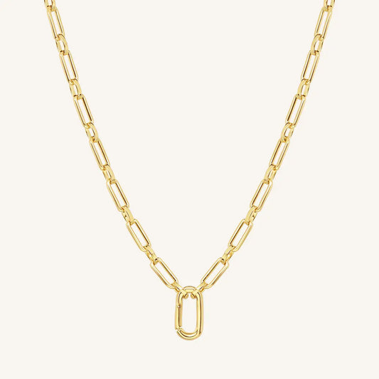 The  GOLD  Create Link Necklace 51cm by  Francesca Jewellery from the Necklaces Collection.