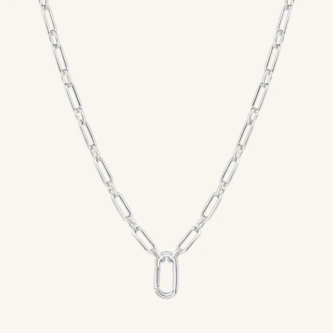The  SILVER  Create Link Necklace 51cm by  Francesca Jewellery from the Necklaces Collection.