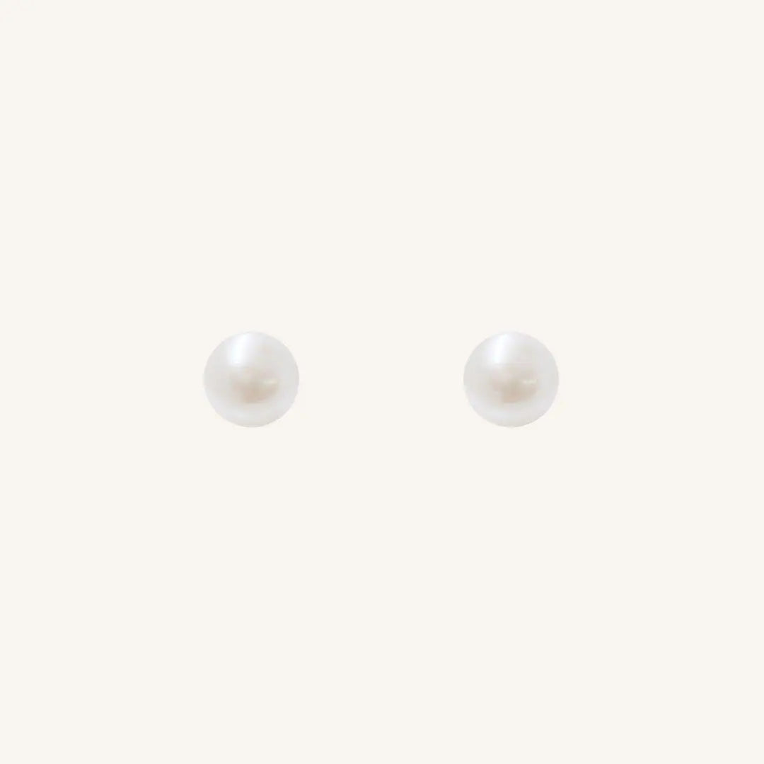 The    Lulu Pearl Studs by  Francesca Jewellery from the Earrings Collection.