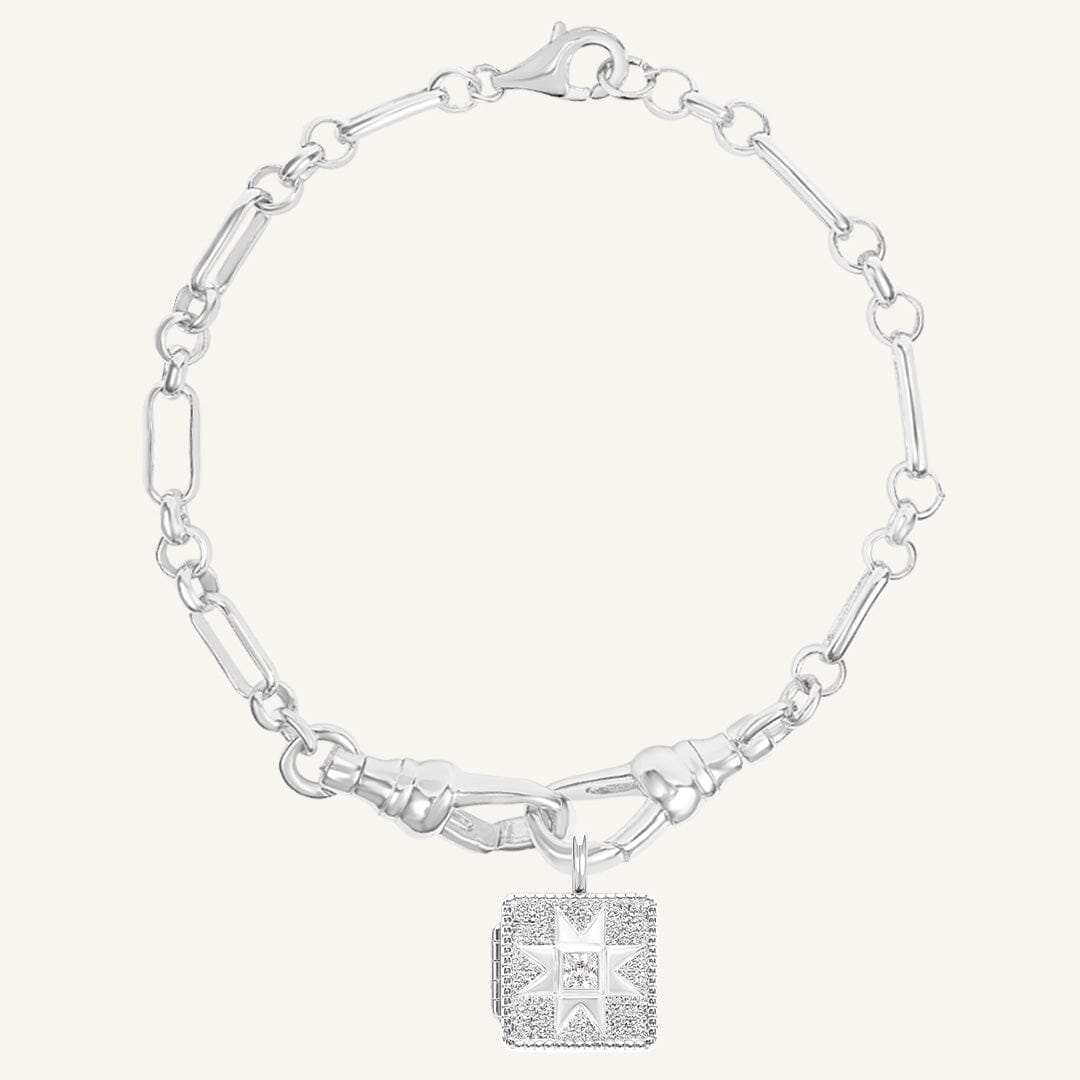 Margot Photo Locket Fob Bracelet