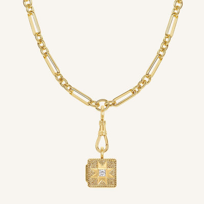 Margot Photo Locket Fob Necklace