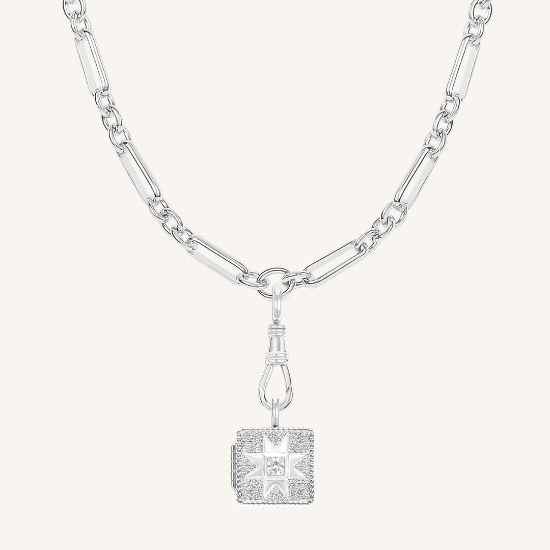 Margot Photo Locket Fob Necklace