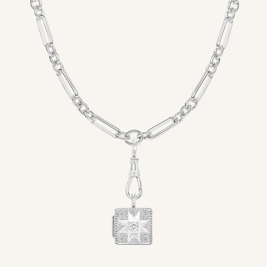 Margot Photo Locket Fob Necklace