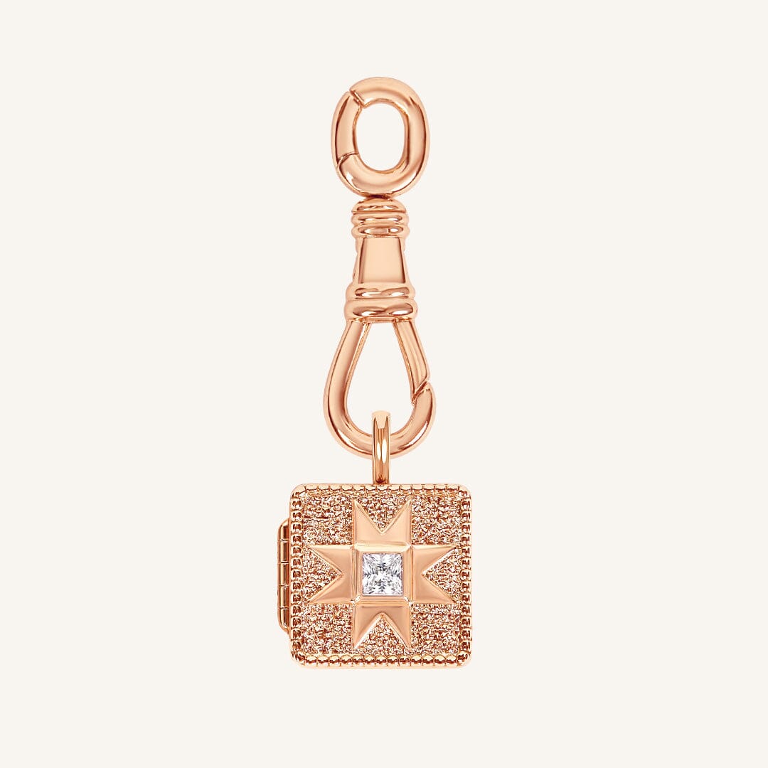 Margot Photo Locket Fob Pendant