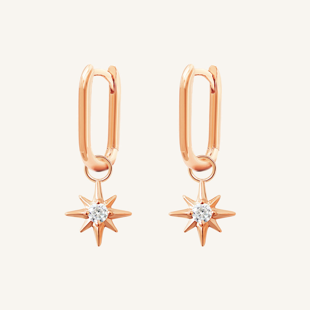 Contentment Star Rectangle Hoops