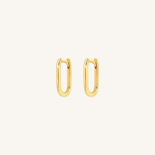 The  GOLD  Marley Hoops by  Francesca Jewellery from the Earrings Collection.