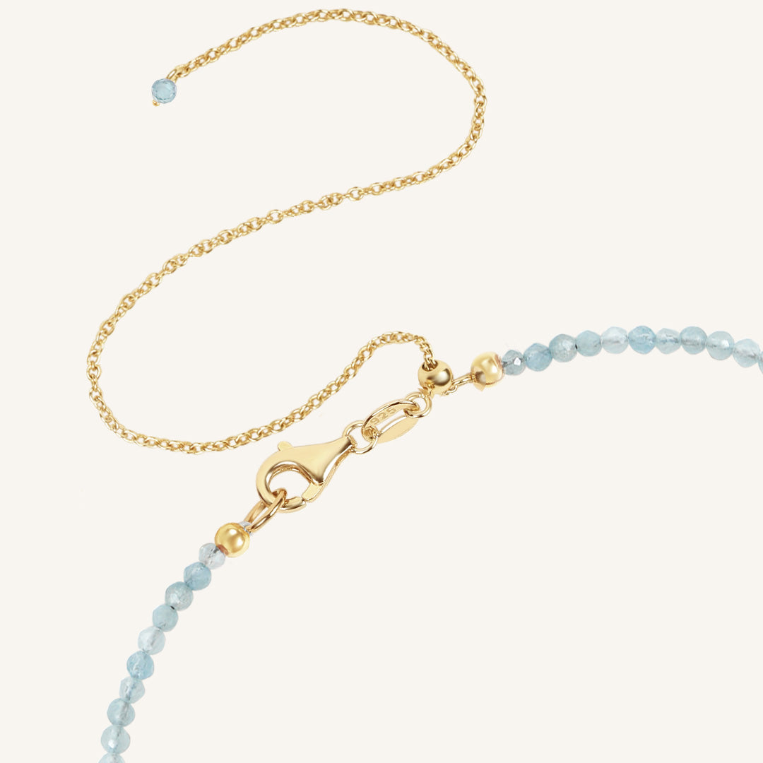 March Birthstone Necklace