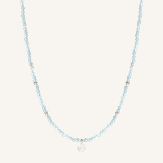 March Birthstone Necklace