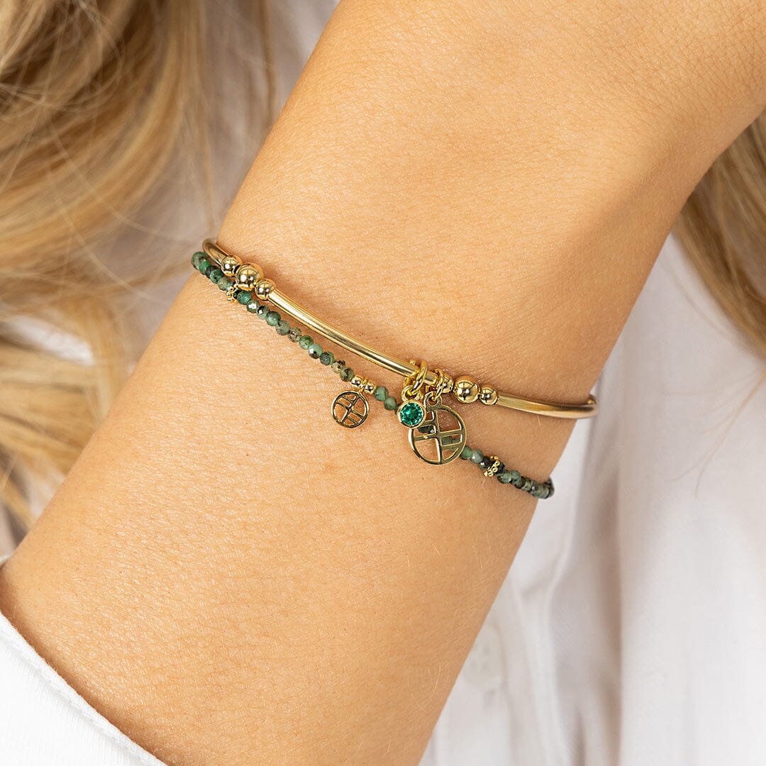 May Birthstone Bracelet