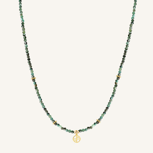 May Birthstone Necklace