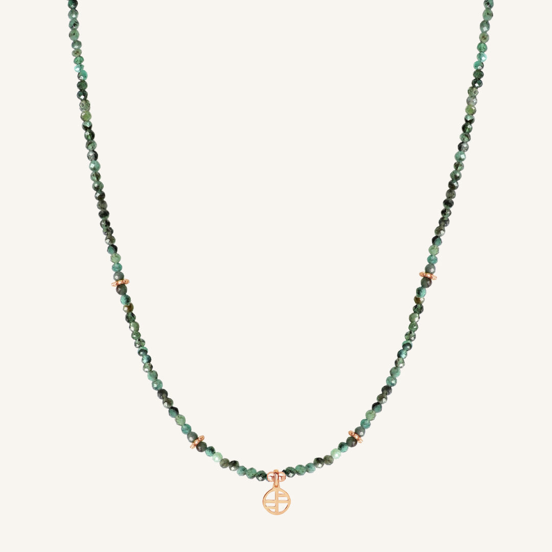 May Birthstone Necklace