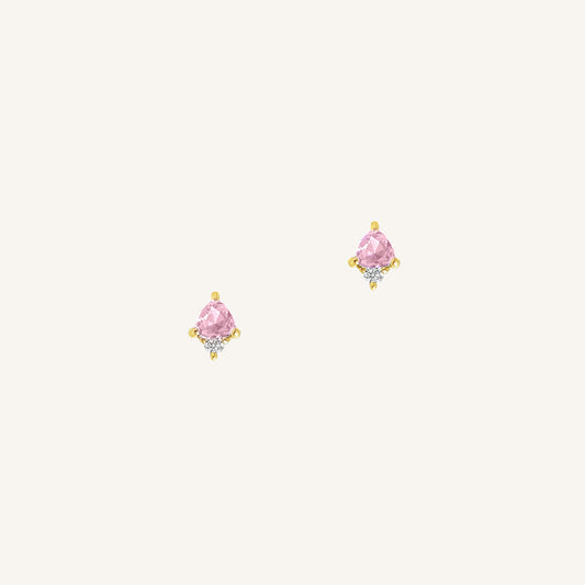 October Birthstone Studs
