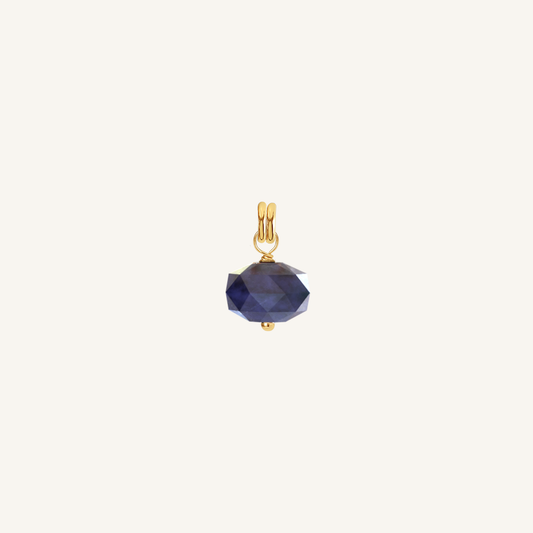 Opulent Sodalite Charm - Stone of Perspective