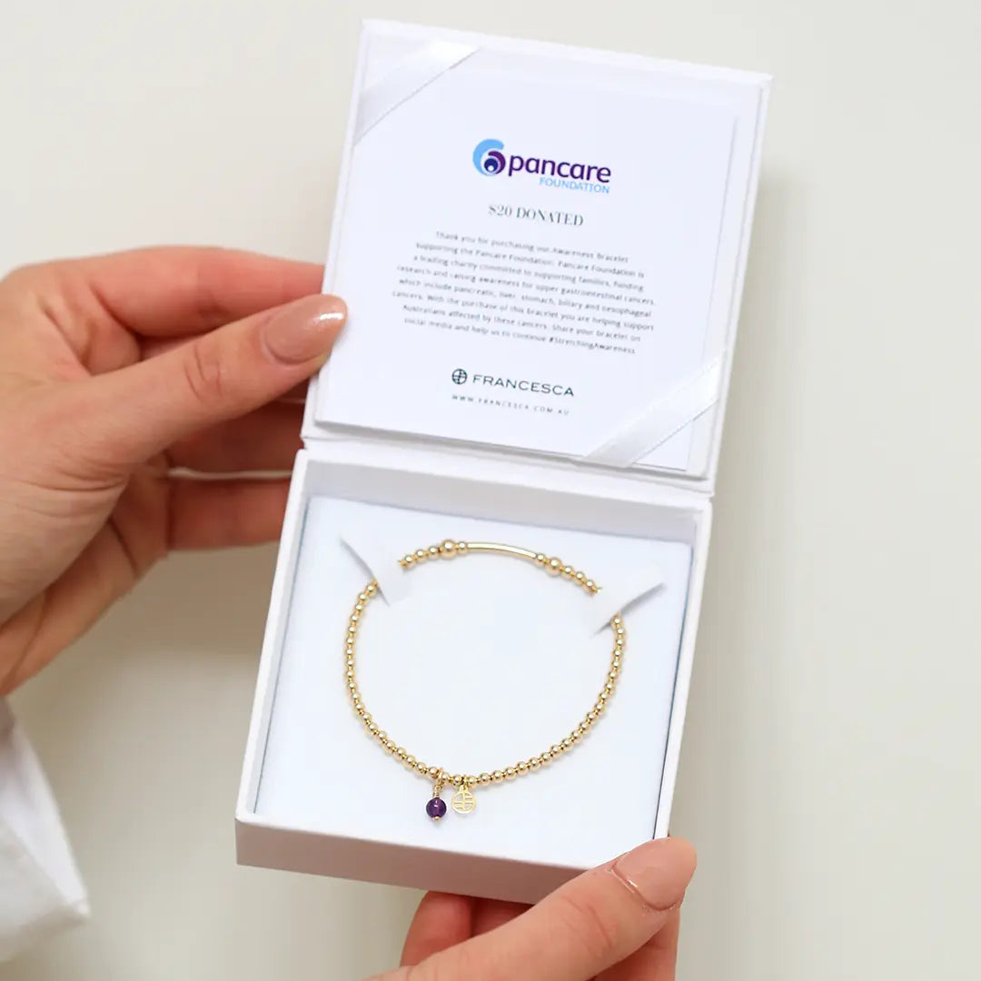 The    Awareness Bracelet - Pancare by  Francesca Jewellery from the Bracelets Collection.