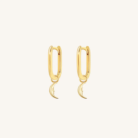 The  GOLD  Patience Marley Hoops by  Francesca Jewellery from the Earrings Collection.