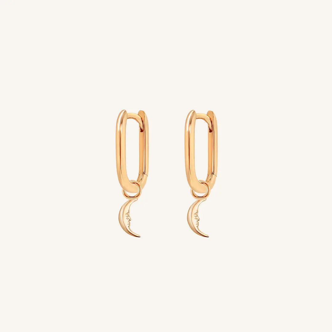 The  ROSE  Patience Marley Hoops by  Francesca Jewellery from the Earrings Collection.