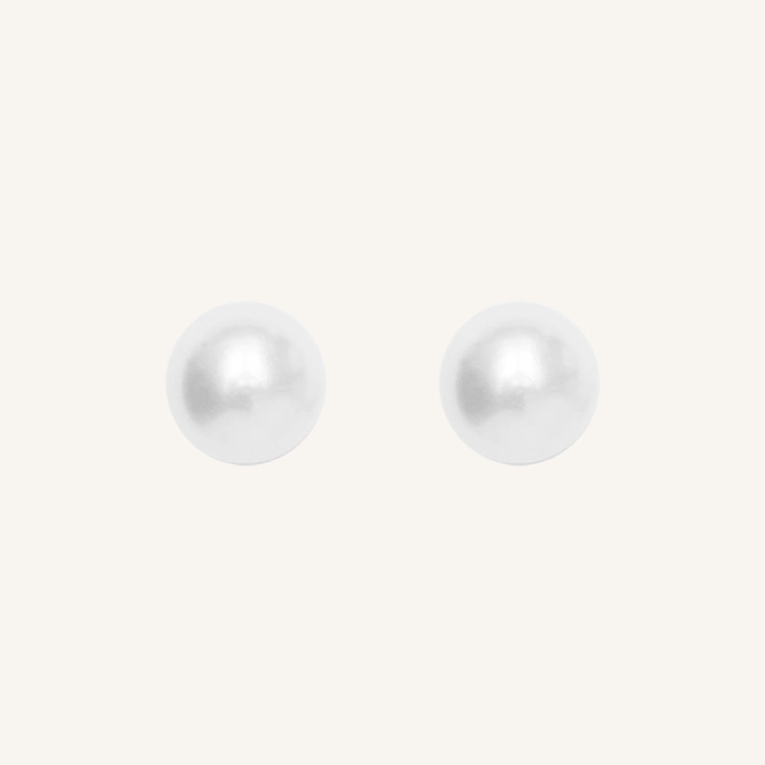 Lulu Pearl Studs - Stone of Potential