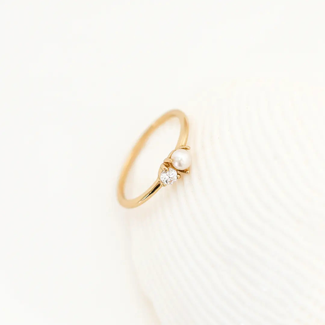 The    Voyage Pearl Ring by  Francesca Jewellery from the Rings Collection.