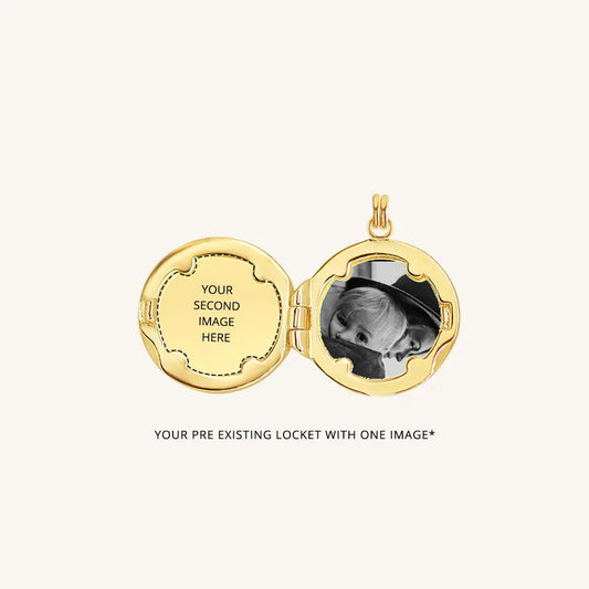 Add an image to your Round Locket
