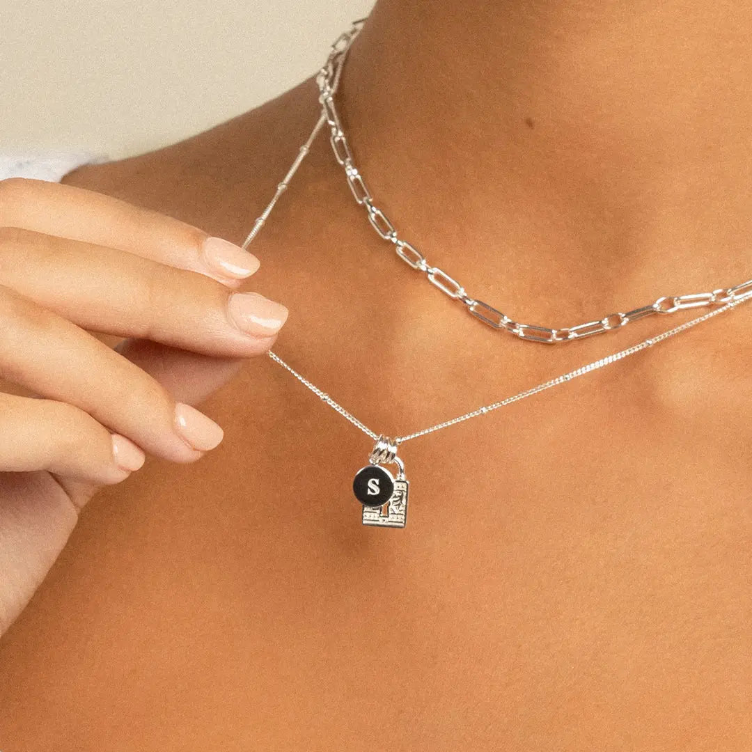 The    Sanctuary Keylock Necklace by  Francesca Jewellery from the Necklaces Collection.