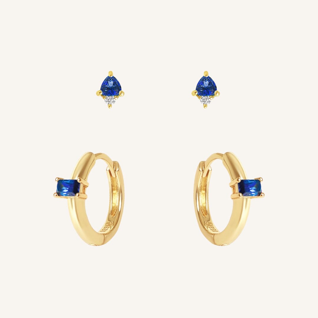 September Birthstone Earring Set