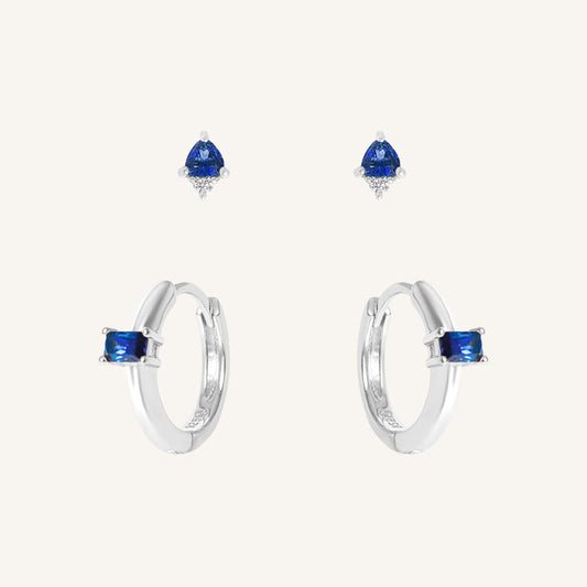 September Birthstone Earring Set