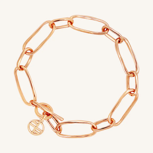 The  ROSE-L  Signature Chain Bracelet by  Francesca Jewellery from the Bracelets Collection.