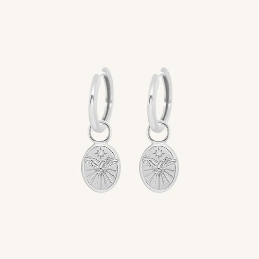 The  SILVER-Ari  Soar Create Hoops by  Francesca Jewellery from the Earrings Collection.