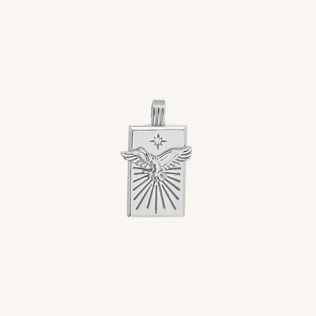 The  SILVER  Soar Pendant by  Francesca Jewellery from the Charms Collection.