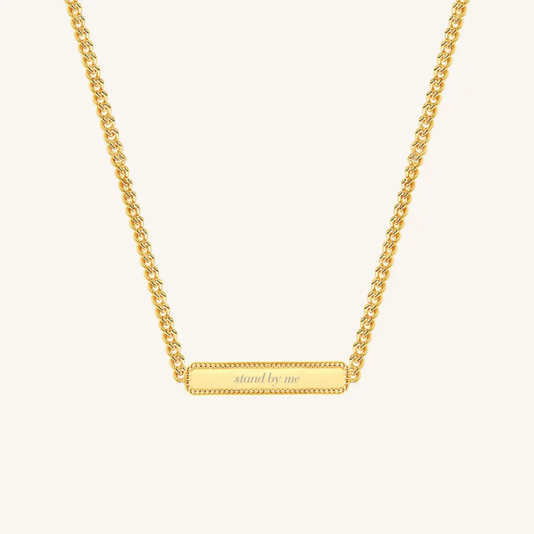 The  GOLD  Stand by Me Bridesmaids Set by  Francesca Jewellery from the Necklaces Collection.