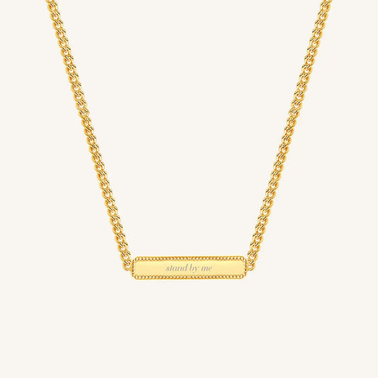 The  GOLD  Stand by Me Bridesmaids Set by  Francesca Jewellery from the Necklaces Collection.