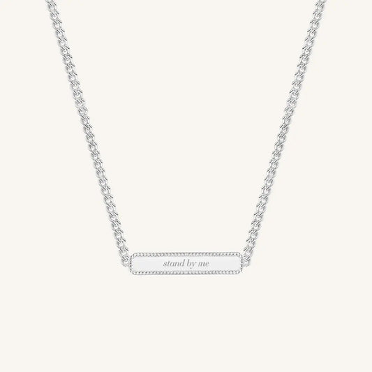 The  SILVER  Stand by Me Bridesmaids Set by  Francesca Jewellery from the Necklaces Collection.