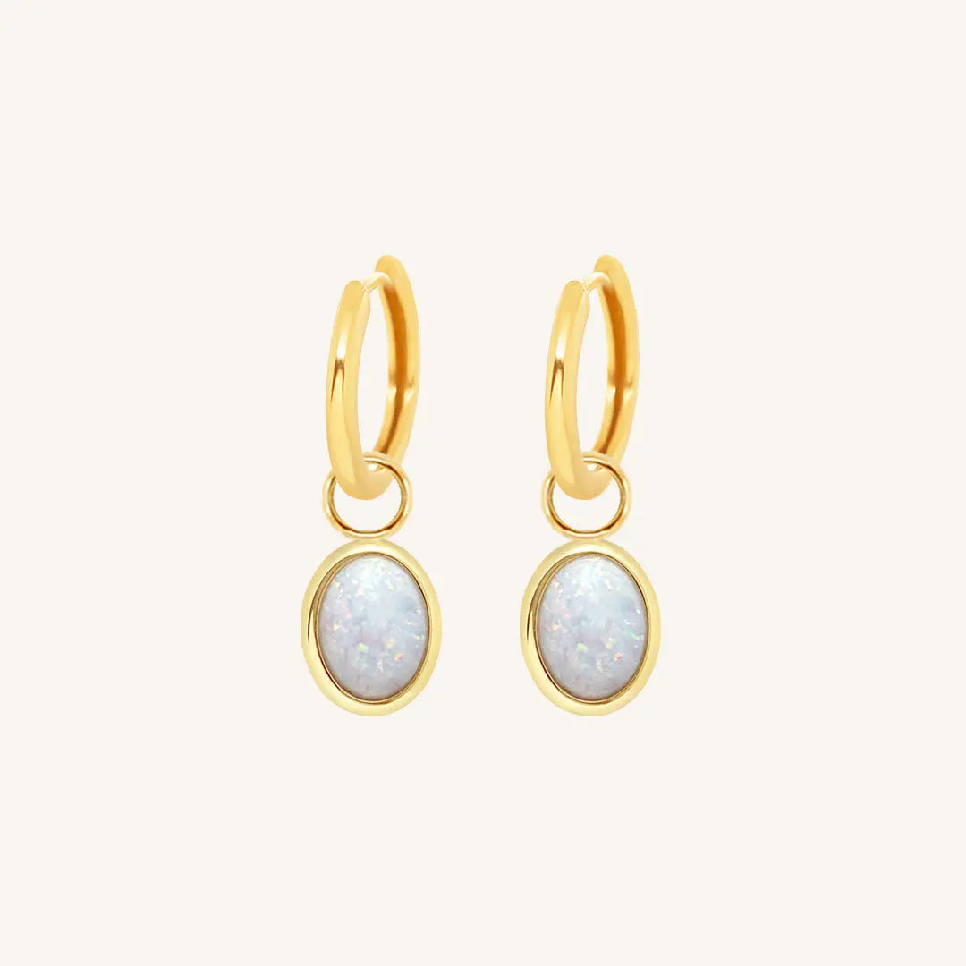 The  GOLD-Ari  St Clair Create Hoops by  Francesca Jewellery from the Earrings Collection.