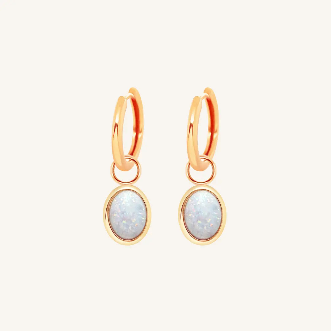 The  ROSE-Ari  St Clair Create Hoops by  Francesca Jewellery from the Earrings Collection.