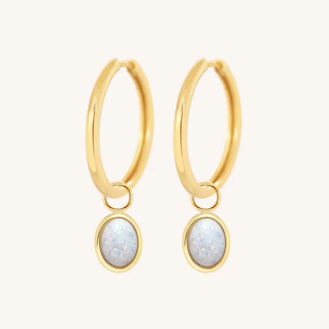The  GOLD-Riley  St Clair Create Hoops by  Francesca Jewellery from the Earrings Collection.