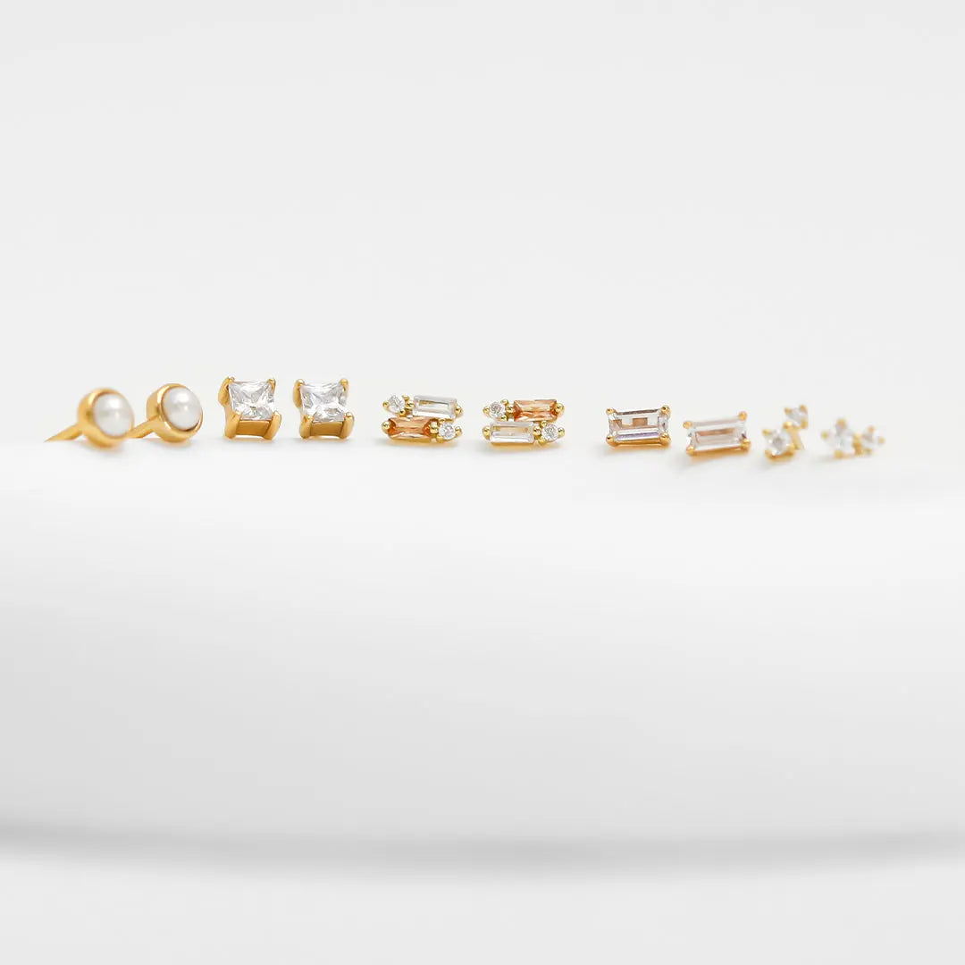 The    Bea Studs by  Francesca Jewellery from the Earrings Collection.