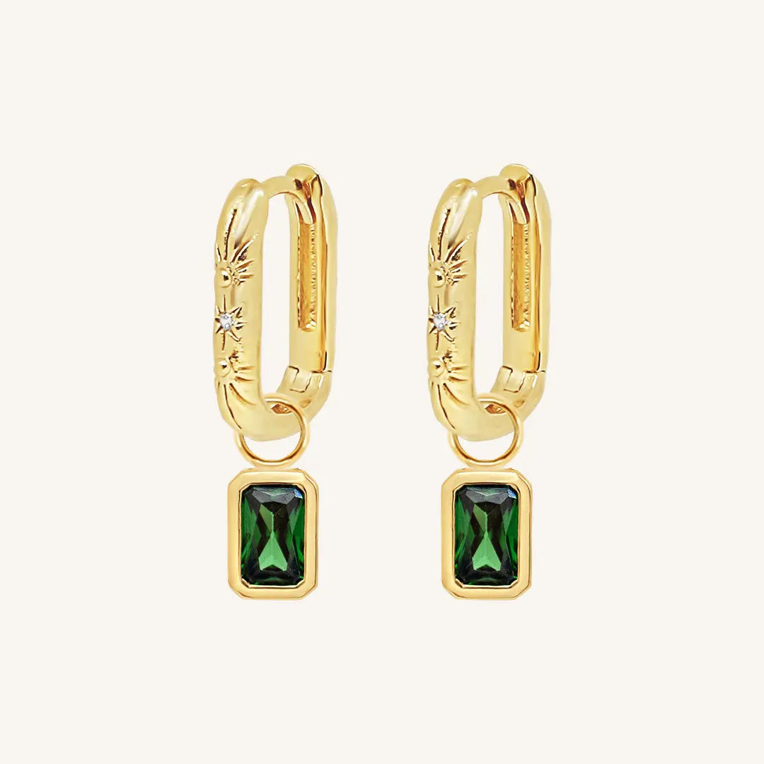 The  GOLD  Tarkine Corinna Hoops by  Francesca Jewellery from the Earrings Collection.