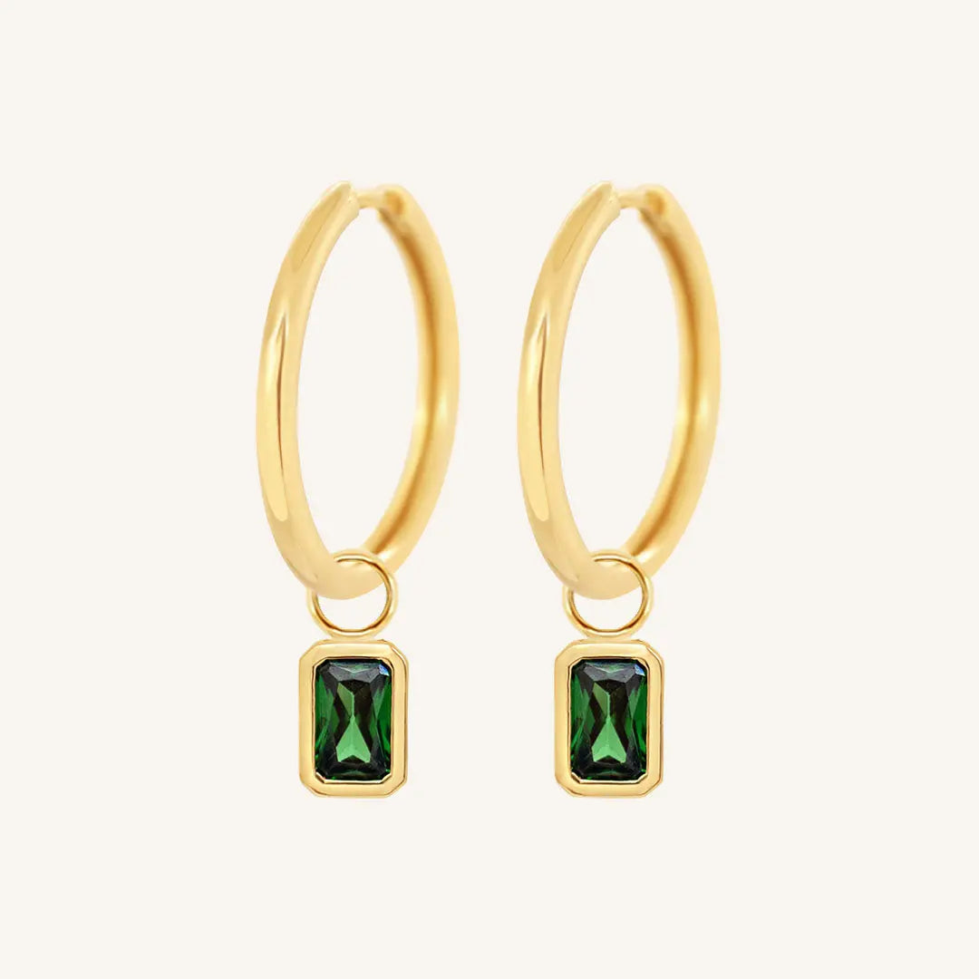 The  GOLD-Riley  Tarkine Create Hoops by  Francesca Jewellery from the Earrings Collection.