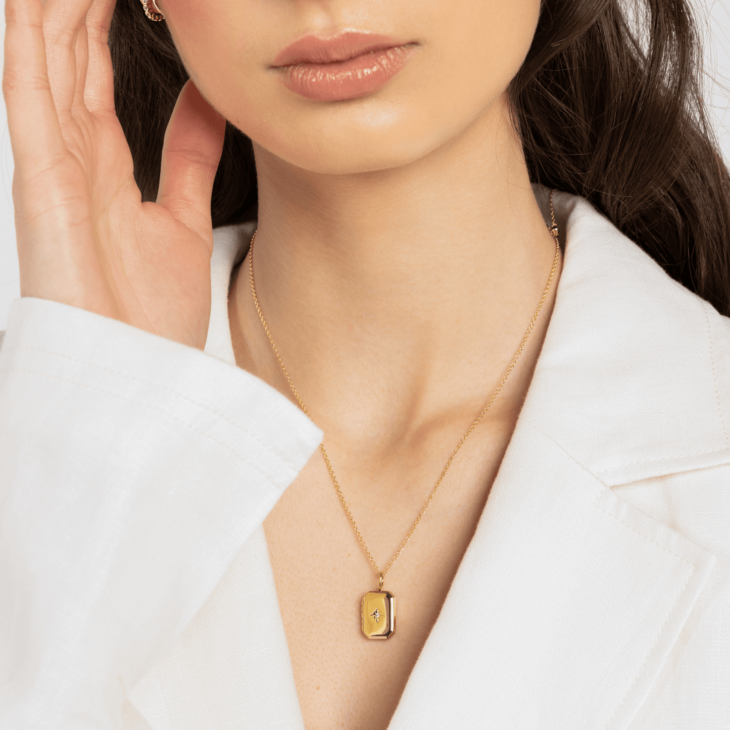Bevel Photo Locket