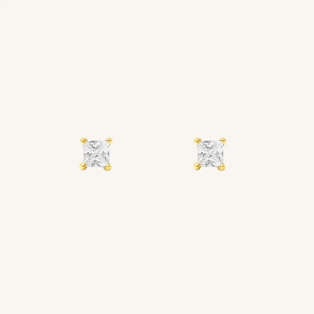 The  GOLD  Vega Studs by  Francesca Jewellery from the Earrings Collection.