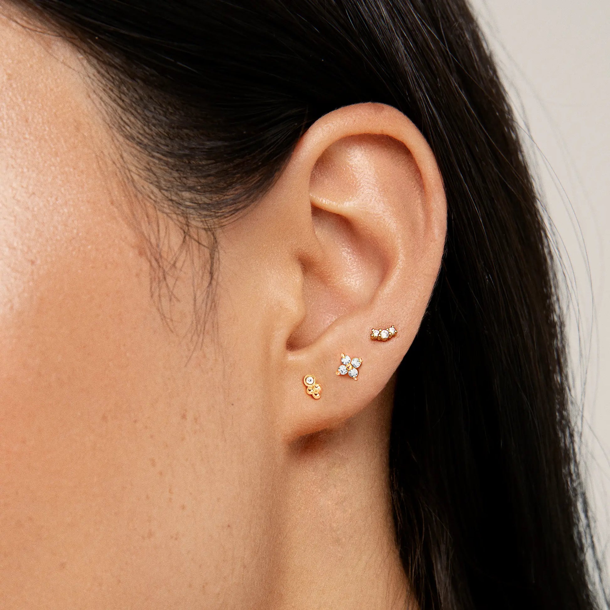 The    Cupid Studs by  Francesca Jewellery from the Earrings Collection.