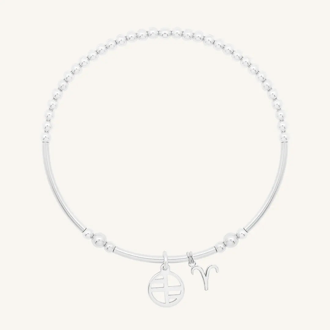 The    Petite Zodiac Charm Aries by  Francesca Jewellery from the Charms Collection.