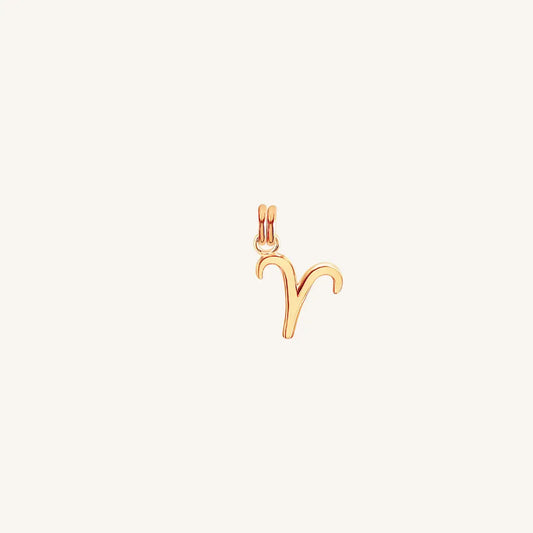 The  ROSE  Petite Zodiac Charm Aries by  Francesca Jewellery from the Charms Collection.