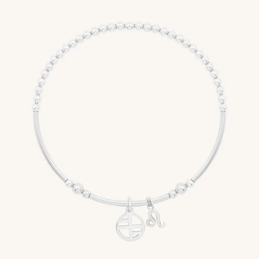 The    Petite Zodiac Charm Leo by  Francesca Jewellery from the Charms Collection.
