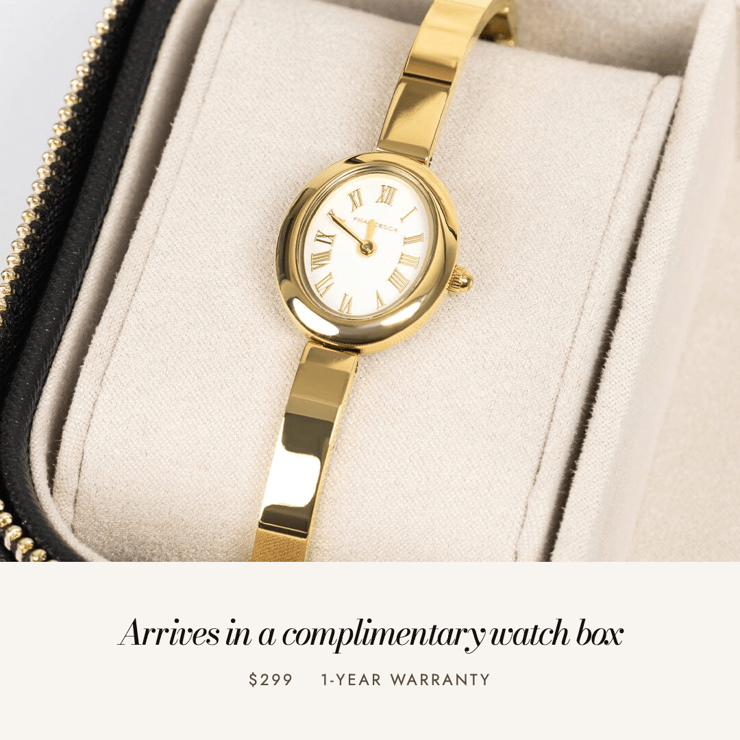 André Bangle Watch — arrives in a complimentary watch box