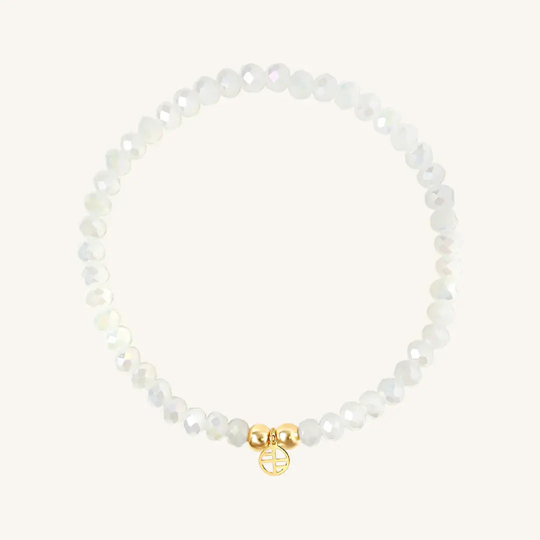 The  Cloud-L-GOLD  Dazzle Bracelet by  Francesca Jewellery from the Bracelets Collection.