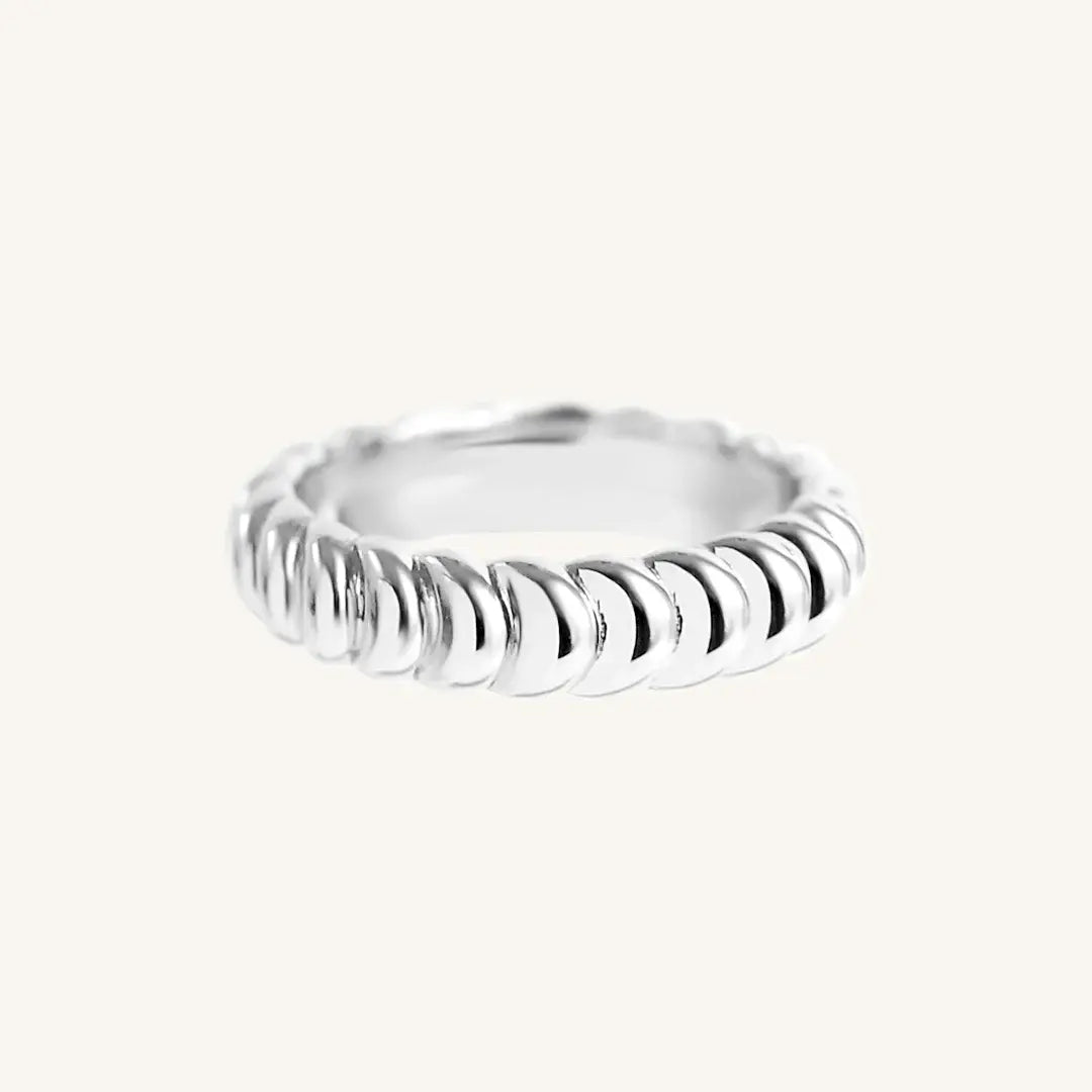 The  SILVER-10  Kai Ring by  Francesca Jewellery from the Rings Collection.