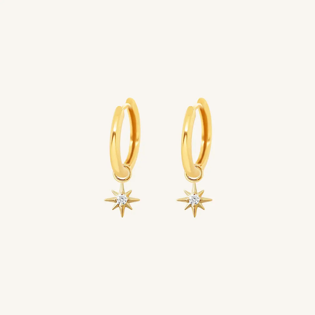 The  GOLD-Ari  Contentment Plain Hoops by  Francesca Jewellery from the Earrings Collection.